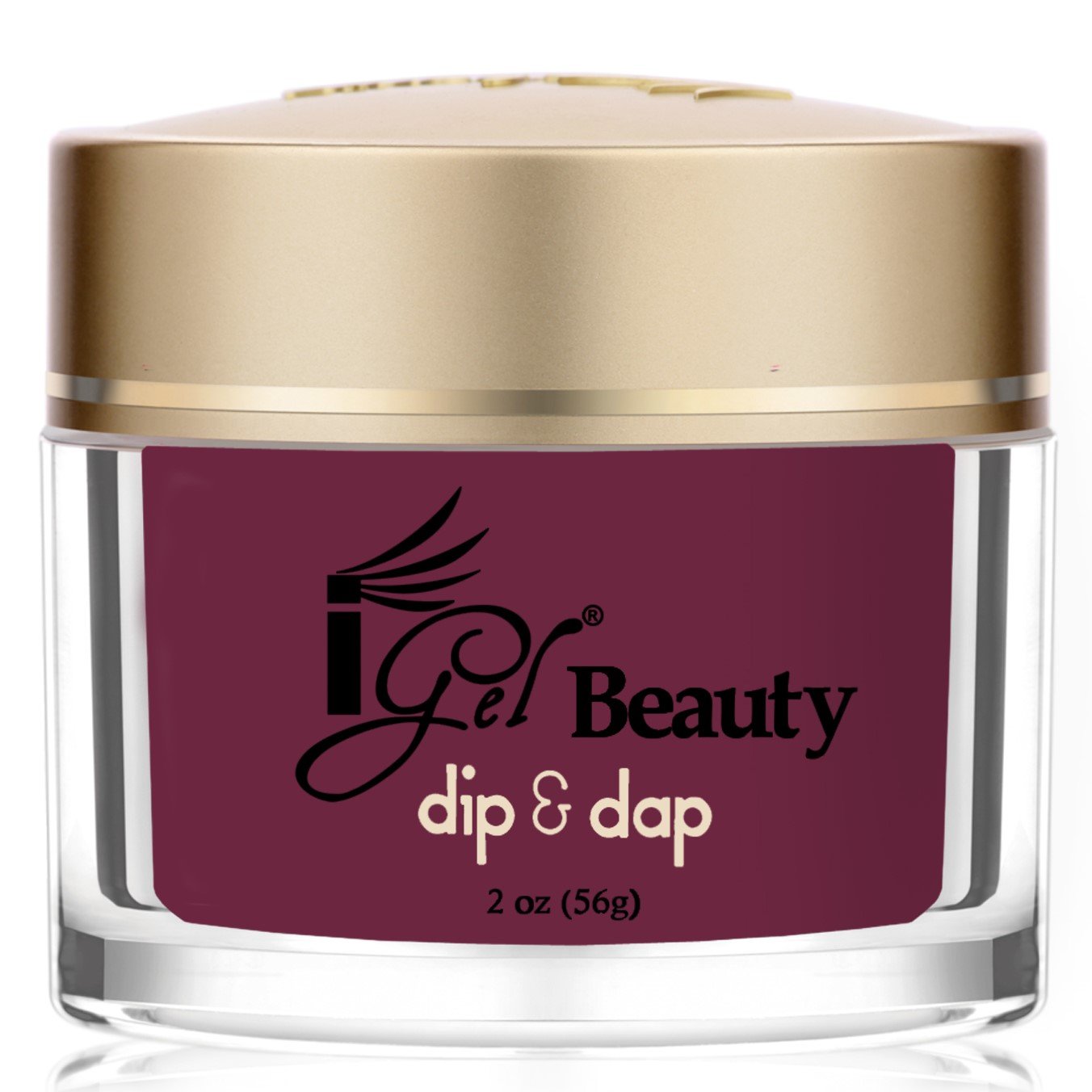 iGel Beauty - Dip & Dap Powder - DD082 Fine Wine - RECOMMENDED FOR DIP